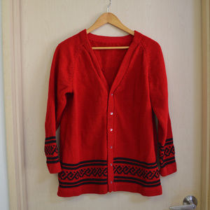 VTG Casual Knit Top-Women's XL